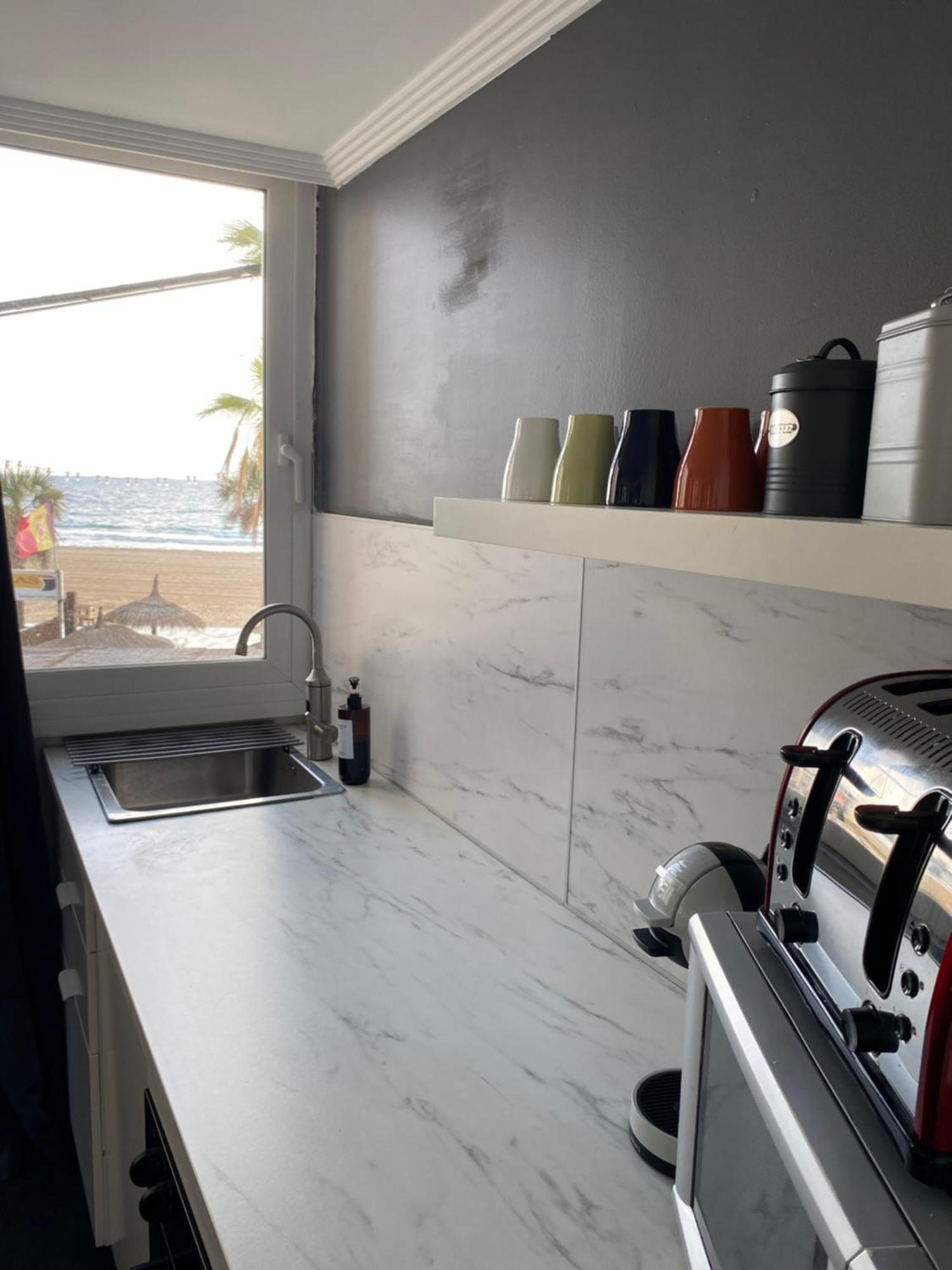 Apartamento Torre Yago Primera Linea Playa Benidorm Con Wi-Fi & Ac Kamer foto