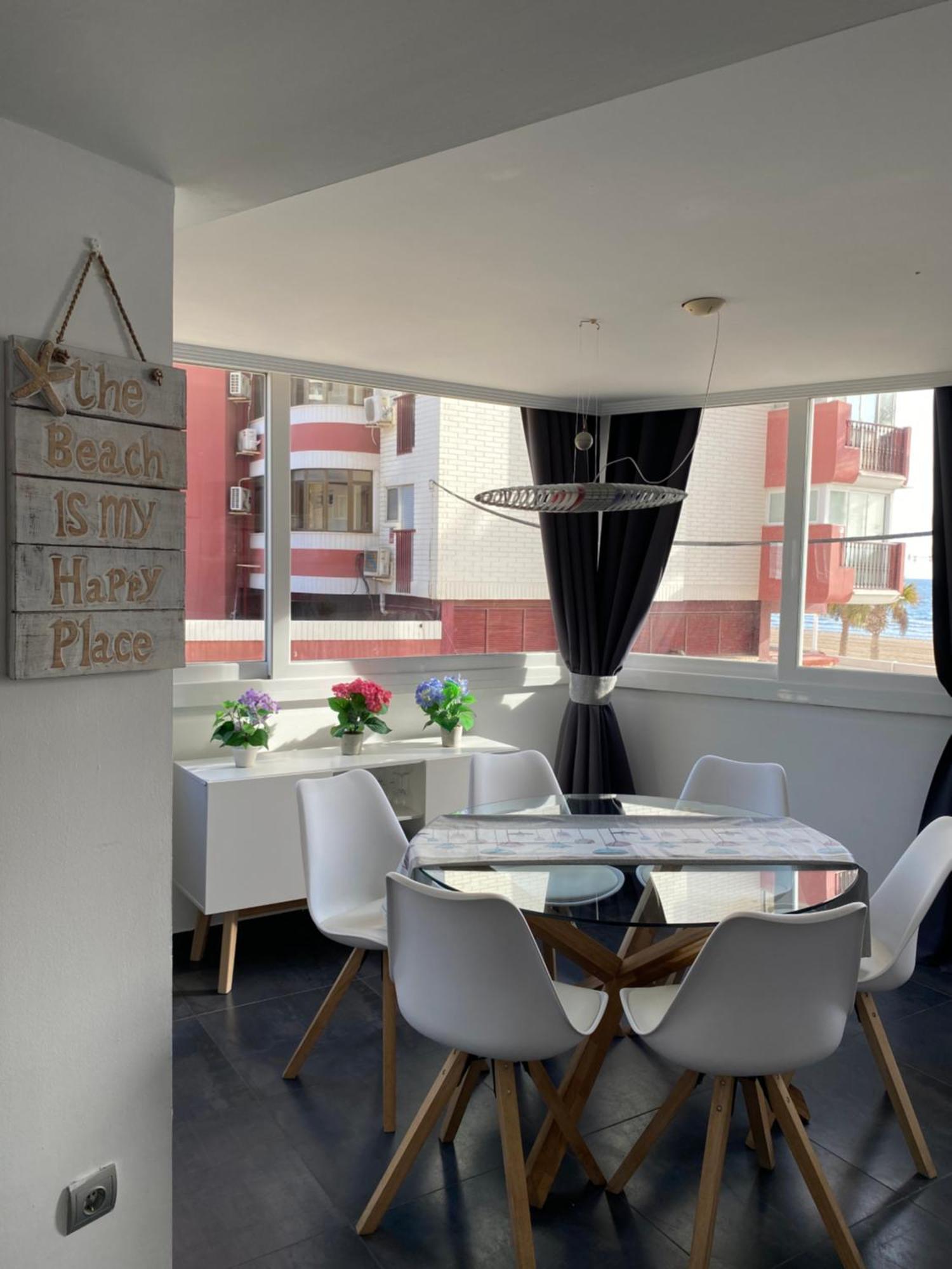 Apartamento Torre Yago Primera Linea Playa Benidorm Con Wi-Fi & Ac Kamer foto