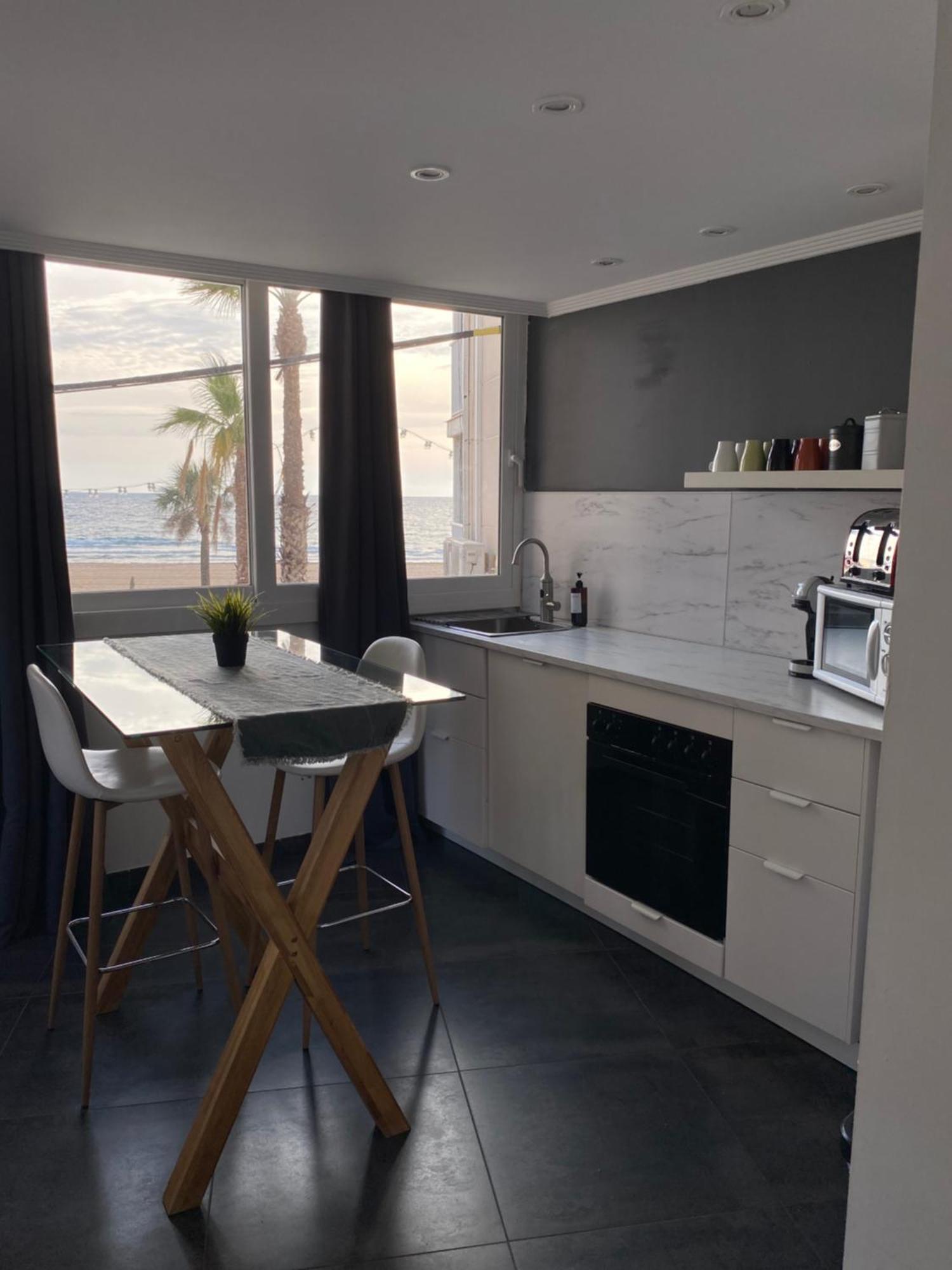 Apartamento Torre Yago Primera Linea Playa Benidorm Con Wi-Fi & Ac Kamer foto