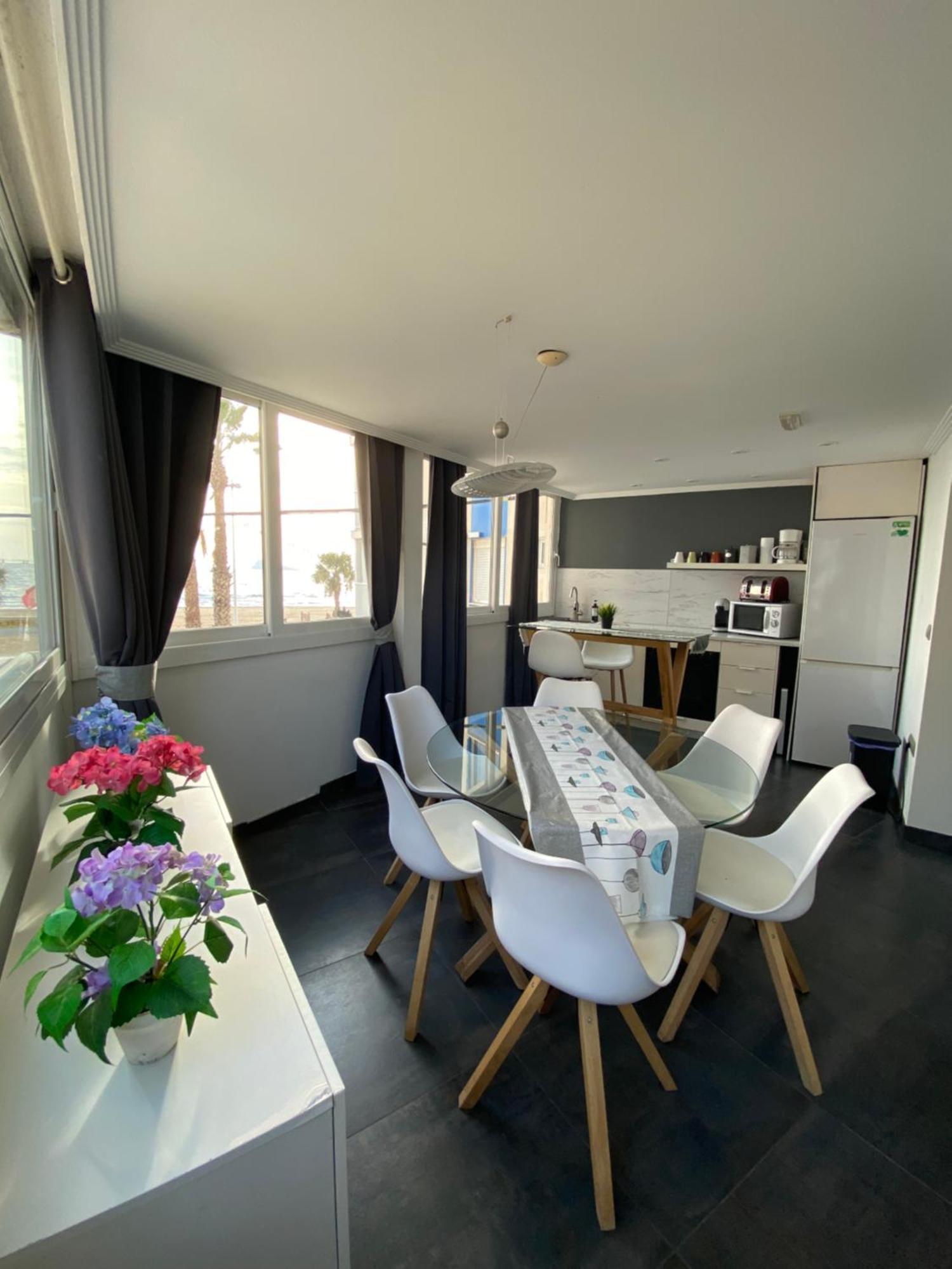 Apartamento Torre Yago Primera Linea Playa Benidorm Con Wi-Fi & Ac Kamer foto
