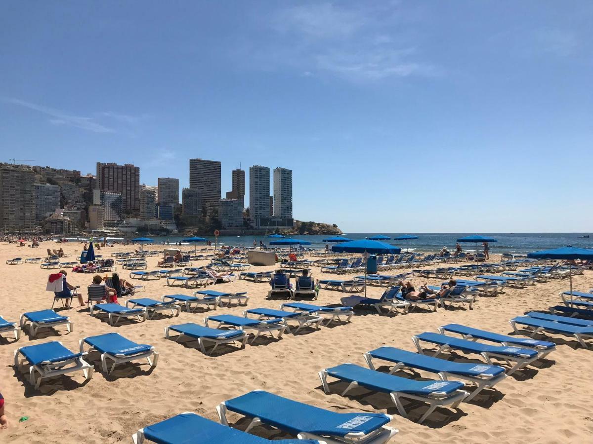 Apartamento Torre Yago Primera Linea Playa Benidorm Con Wi-Fi & Ac Buitenkant foto